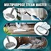 PurSteam 10-in-1 Steam Mop, Floor Steamer with Detachable Handheld Steam Cleaner for Tile, Hardwood Floors - Image 4