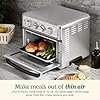 Cuisinart Air Fryer Toaster Oven, 1800W, 8-in-1 with Air Fry, Convection, Broil & Warm, 0.6 Cubic Feet, 60-Minute Timer, TOA-70NAS, Stainless Steel - Image 3
