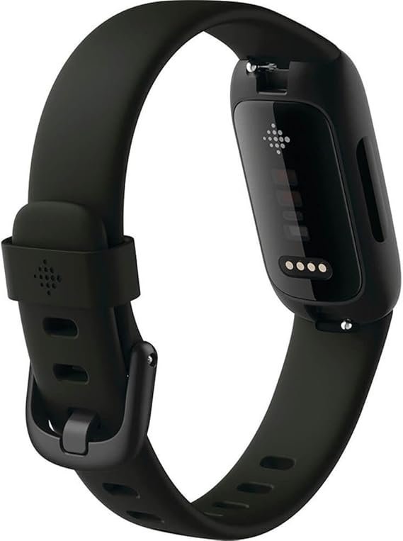 Fitbit Inspire 3 Health &-Fitness-Tracker with Stress Management, Workout Intensity, Sleep Tracking, 24/7 Heart Rate and more, Midnight Zen/Black One Size (S & L Bands Included) - Image 3