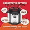 Instant Pot Duo Plus 9-in-1 Multicooker, Pressure Cooker, Slow Cook, Rice Maker, Steamer, Sauté, Yogurt, Warmer & Sterilizer, Includes App with Over 800 Recipes, Stainless Steel, 6 Quarts - Image 4