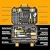KOOPOOL 159 Piece Tool Set, Tool Box Kit for Mechanic and Car, General Household Home Tool Kit, Basic Tool Kit for Home Auto Repair, with Storage Case - Image 2