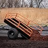 Impact IMPLEMENTS® 1500lb HD Agricultural Trailer with Solid Floor & Sides. Rugged Tires and Solid Sides with Tailgate for Increased capacity. Original USA Design. - Image 5