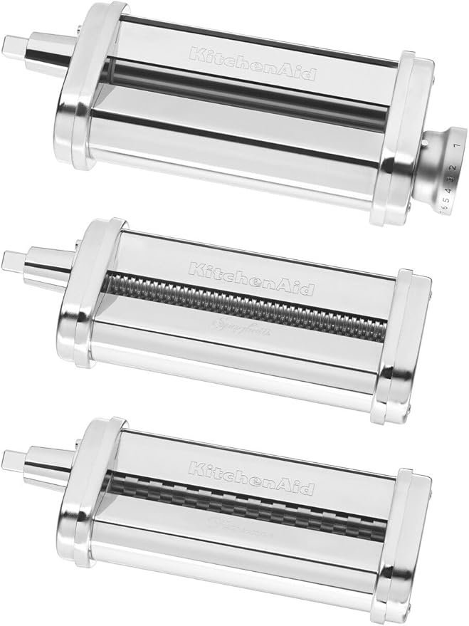 KitchenAid Stand Mixer Attachment, KSMPRA 3-Piece Pasta Roller & Cutter Set - Image 5