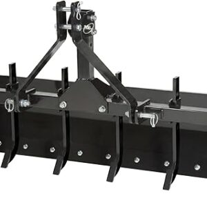 Impact IMPLEMENTS® 55" Three-Point Box Scraper for Cat-0 Tractors. Great for Leveling & grading for Crops and Planting.