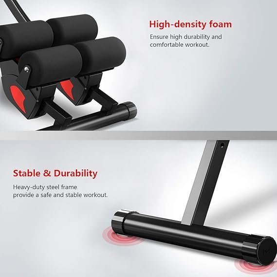 Fitlaya Fitness ab machine, ab workout equipment for home gym, Height Adjustable ab trainer, foldable fitness equipment. - Image 5