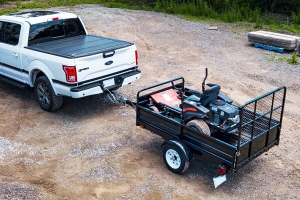 DK2 5-ft x 7-ft Steel Utility Trailer with Ramp Gate ( 1639-lb Capacity ) 2491711 - Image 3