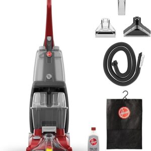 Hoover PowerScrub Deluxe Carpet Cleaner Machine for Carpet and Upholstery, Deep Cleaning Carpet Shampooer Machine with Multi-Purpose Tools, Pair with Hoover Carpet Cleaner Solution