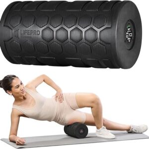 LifePro 4 Speed Vibrating Foam Roller for Physical Therapy & Exercise - High-Intensity Vibrating Roller for Muscle Recovery & Pliability Training - Back Roller for Deep & Gentle Trigger Point Therapy