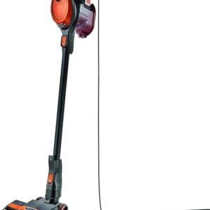 Shark Rocket Ultra-Light Corded Bagless Vacuum for Carpet and Hard Floor Cleaning with Swivel Steering (HV301), Gray/Orange