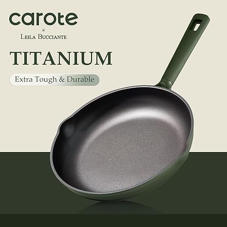 CAROTE 31PCS Pots and Pans Set, Nonstick Cookware Set Kitchen Non Stick Induction Titanium Cookware Non-toxic Granite Cooking set, PFOA Free - Image 2
