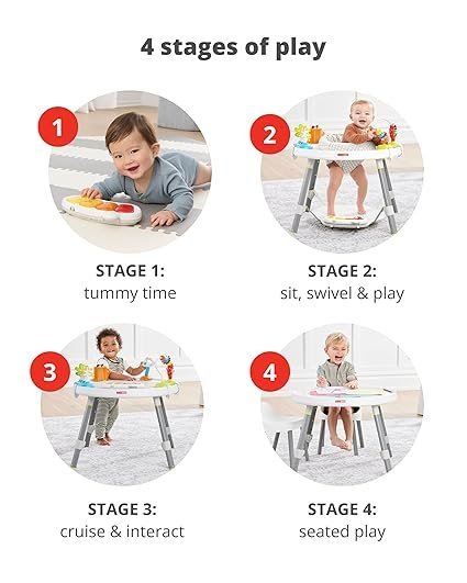 Skip Hop Baby Activity Center: Interactive Play Center with 3-Stage Grow-with-Me Functionality, 4mo+, Explore & More - Image 4