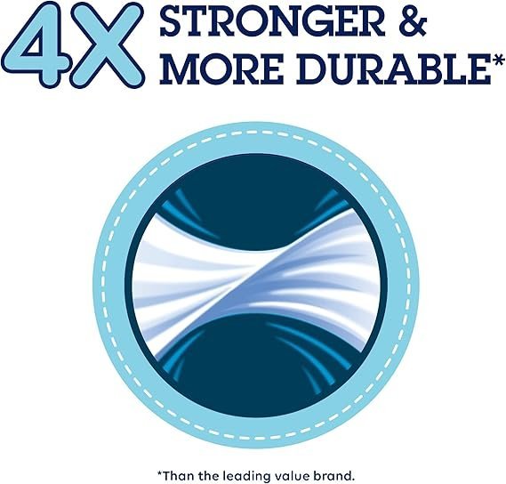 Quilted Northern Ultra Soft & Strong Toilet Paper, 48 Double Rolls, 48 = 96 Regular Rolls,12 Count (Pack of 4) - Image 3