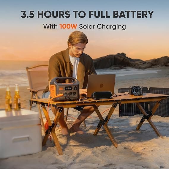 Jackery Portable Power Station Explorer 300, 292Wh Backup LiFePO4 Battery, Solar Generator for Outdoors Camping Travel Hunting Blackout (Solar Panel Optional) - Image 2