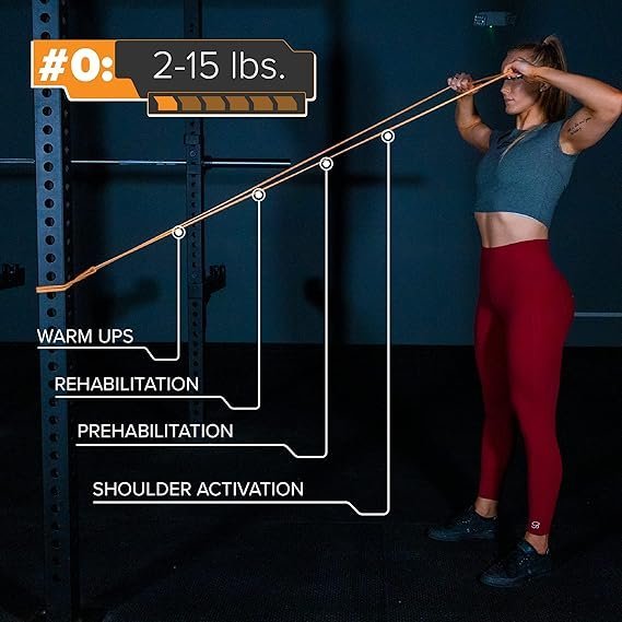 Serious Steel 41" Assisted Pull-up Band, Heavy Duty Resistance Band Sets, Stretching, Powerlifting, Resistance Training and Pull Up Assistance Bands - Image 4