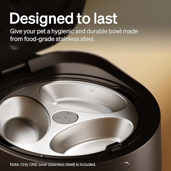 PETLIBRO Automatic Cat Feeder Wet Food with 2024 V1 Version Stainless Steel Bowl, Refrigerated 3 Fresh Meals for 3 Days, App-Controlled Pet Food Dispenser, Easy to Clean - Image 3