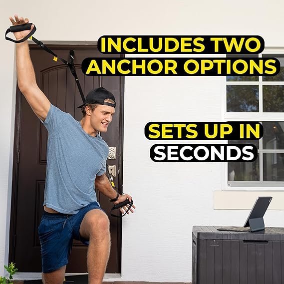 TRX GO Suspension Trainer, At Home, Portable Gym Workout, For Strength Training, Full Body Exercise Equipment - Image 2