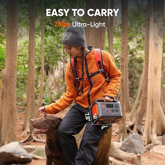 Jackery Portable Power Station Explorer 300, 292Wh Backup LiFePO4 Battery, Solar Generator for Outdoors Camping Travel Hunting Blackout (Solar Panel Optional) - Image 4