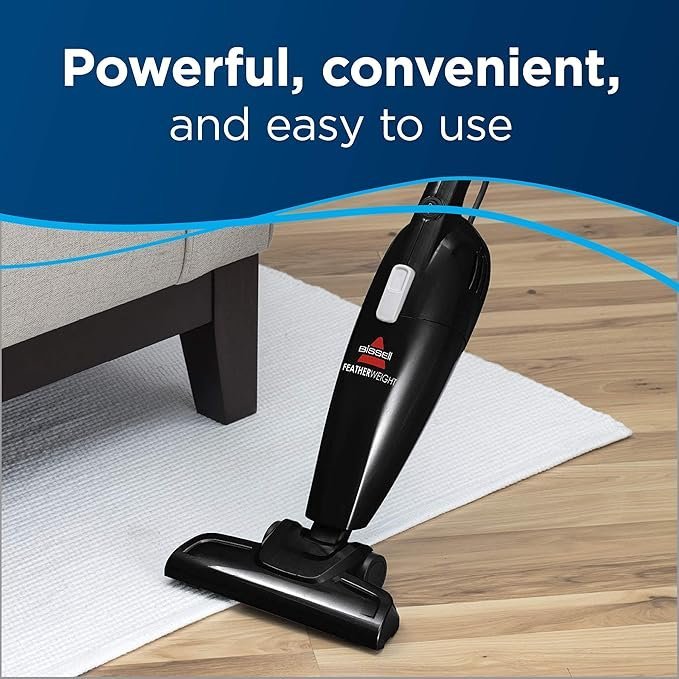 Bissell Featherweight Stick Lightweight Bagless Vacuum with Crevice Tool, 2033M, Black - Image 3