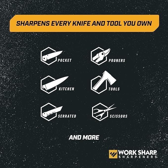 Work Sharp MK2 Professional Electric Knife and Tool Sharpener - Adjustable Tool and Knife Sharpening System - Image 2