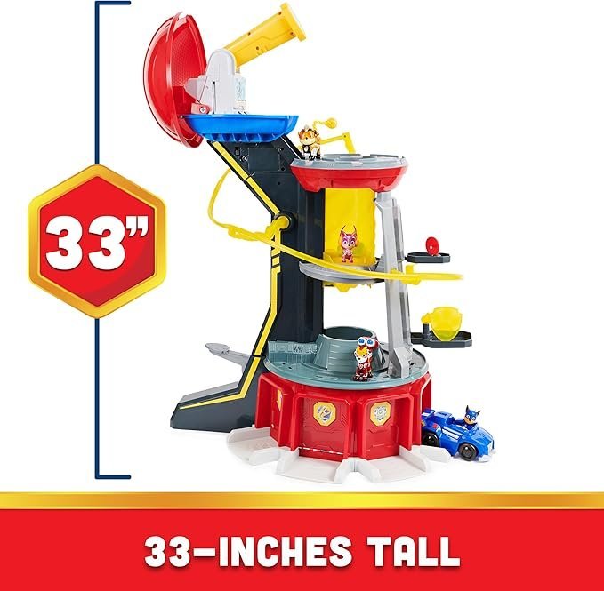 Paw Patrol, Mighty Lookout Tower with 4 Exclusive Bonus Action Figures, Toy Car, Lights and Sounds (Amazon Exclusive), Kids Toys for Ages 3 and up - Image 5