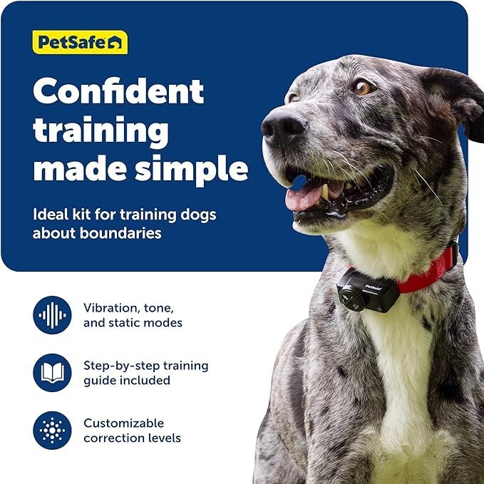 PetSafe Wireless Pet Containment System - Original Wireless Electric Fence for Dogs - Covers Up to 1/2 Acre - for Pets 8lb+ - Image 3