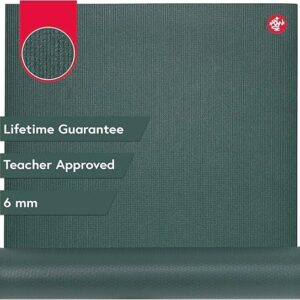 Manduka PRO Yoga Mat - 6mm | Lifetime Durability | Hygienic Construction | Premium Studio Quality | Teacher Approved