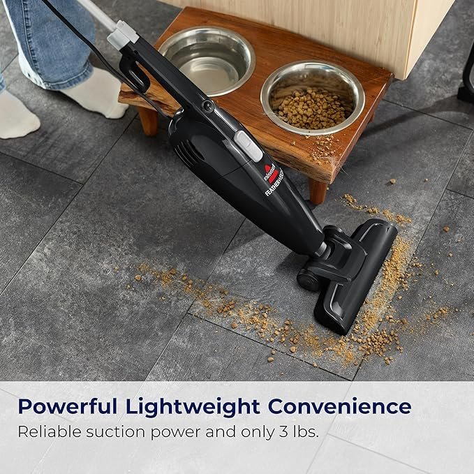 Bissell Featherweight Stick Lightweight Bagless Vacuum with Crevice Tool, 2033M, Black - Image 4