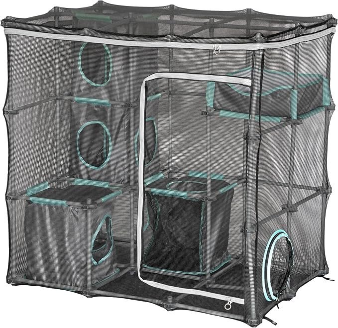 Kitty City Outdoor Catio Furniture and Play Kits for Cats, Outdoor Mega Kit - Image 4