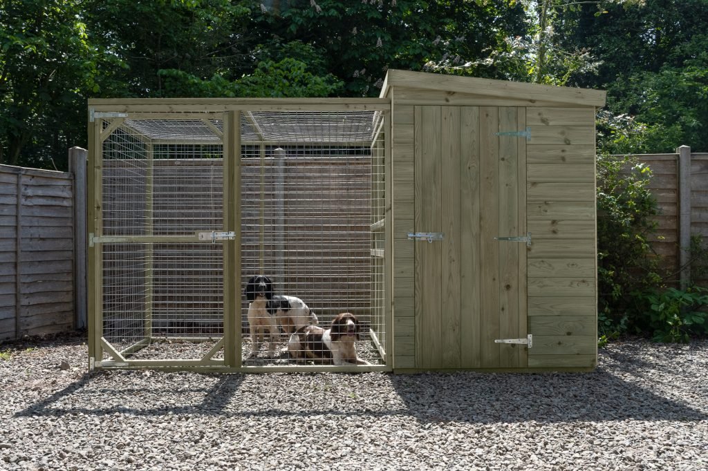 Large Dog Kennel & Run - Image 2