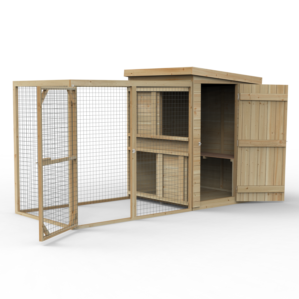 Large Dog Kennel & Run - Image 3