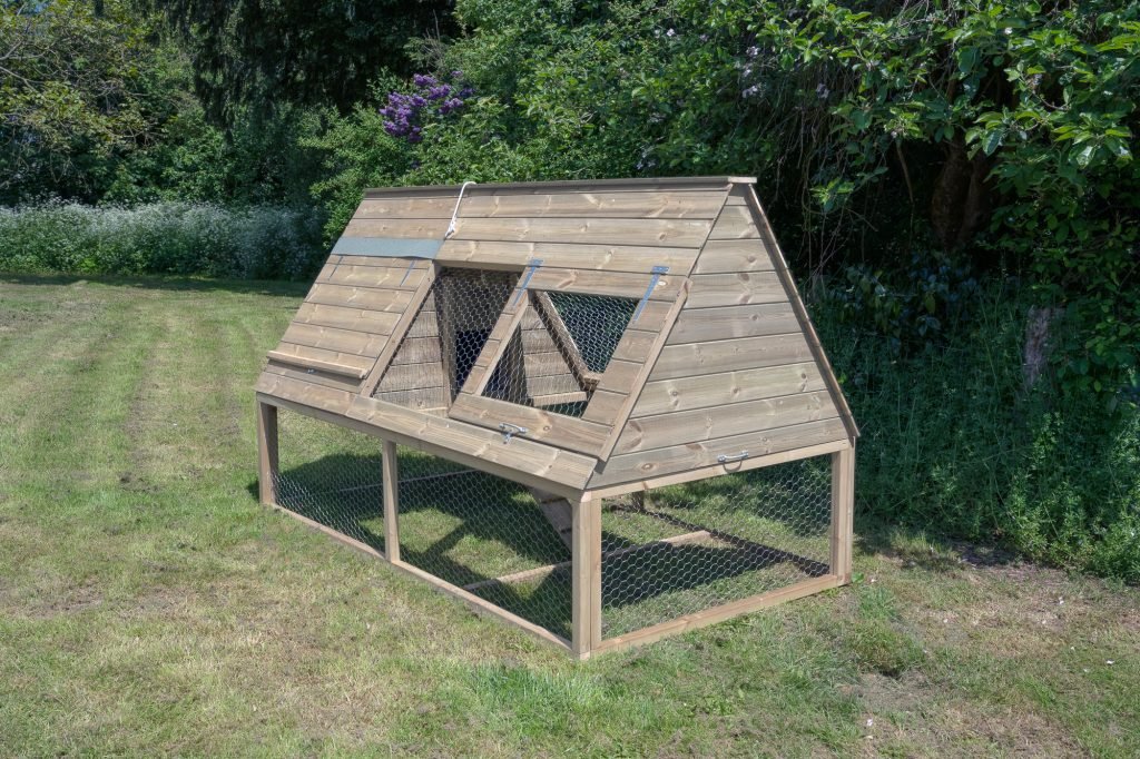 Large Raised Chicken Coop