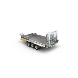 General Plant Trailer 3.6 × 1.8m 3500kg – Yellow (Heavy Duty Tail Panel)