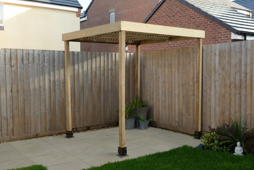 Modular Garden Pergola – No Side Panels