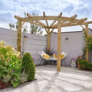 Premium 90° Radial Garden Pergola
