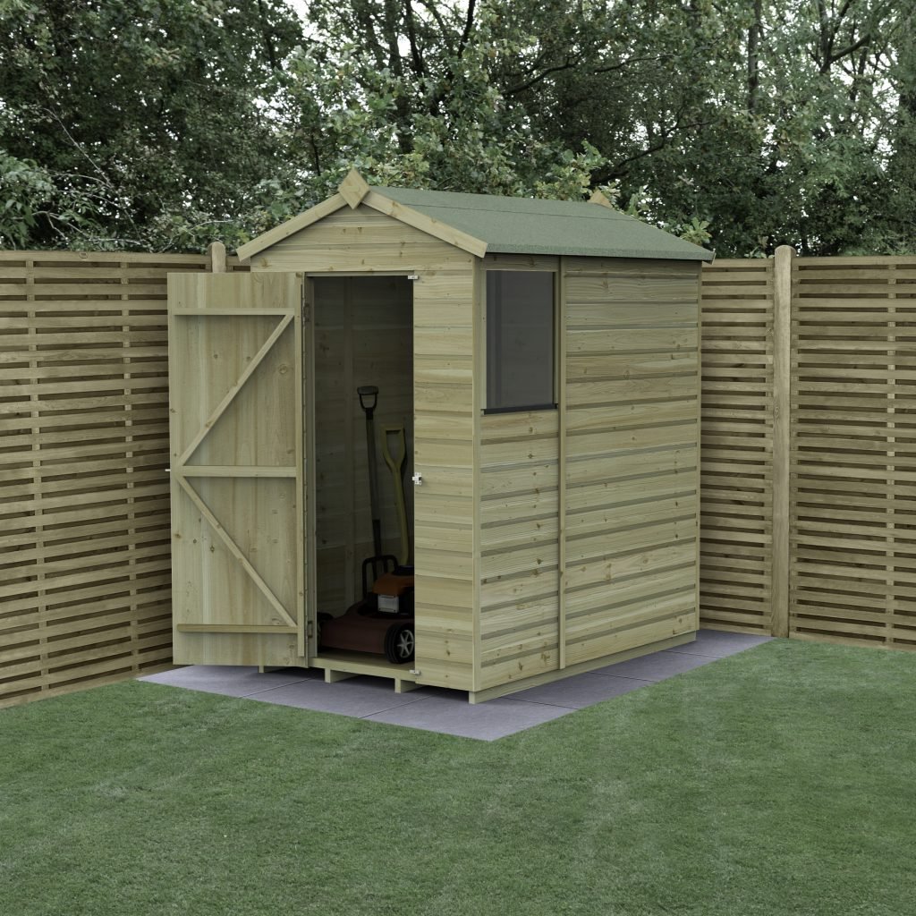4 x 6 Beckwood Apex Shed with 1 Window