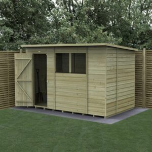 10 x 6 Beckwood Pent Shed with 2 Windows