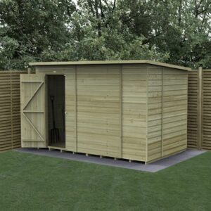 10 x 6 Beckwood Pent Shed (Windowless)