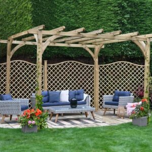 Ultima 3.6 x 3.6m Garden Pergola