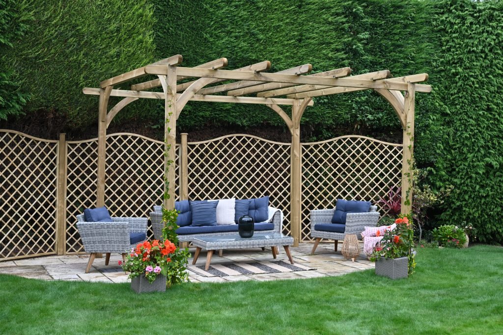 Ultima 3.6 x 3.6m Garden Pergola