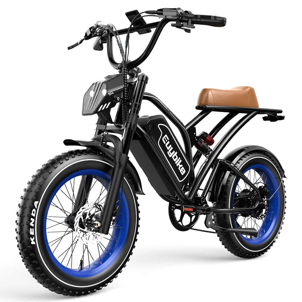 Euybike S4 Moped-Style Fat Tire Electrics Bikes - Image 7