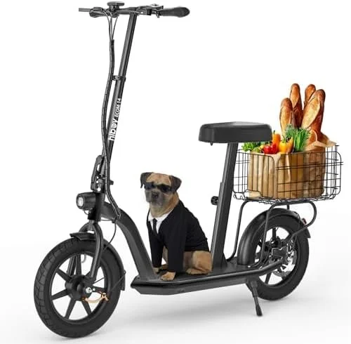 Hiboy MAX Pro Electric Scooter, 46.6 Mi Long Range, 22 MPH Power by 650W MAX Motor, 11” Pneumatic Tires, Split Hub Design, Dual Suspensions, 265lbs MAX Load, Commuting Electric Scooters for Adults - Image 6