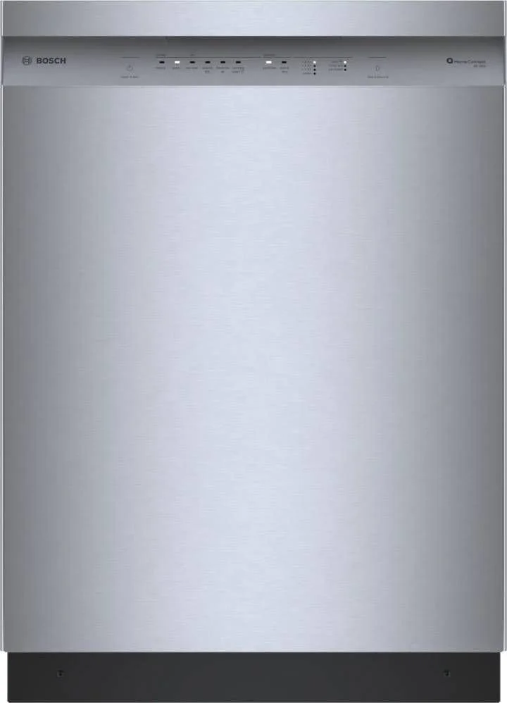 Bosch SHE41CM5N 300 Series 24″ Dishwashers 48 db – Recessed Handle, Stainless Steels