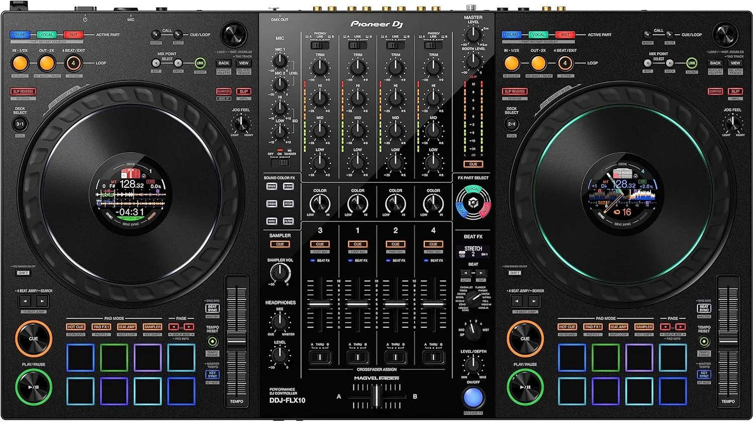 Pioneer DJ DDJ-FLX10 4-Channels DJ Controllers - Image 10