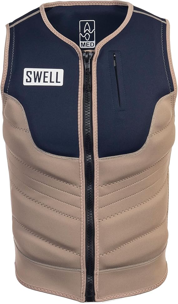 Mens Neoprene Wakesurf comp Vest - Designed Exclusively for Wake Surfing, but Great for All Other Watersports Activities!