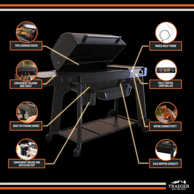 Traeger Ironwood 885 Pellet Grills - Image 3