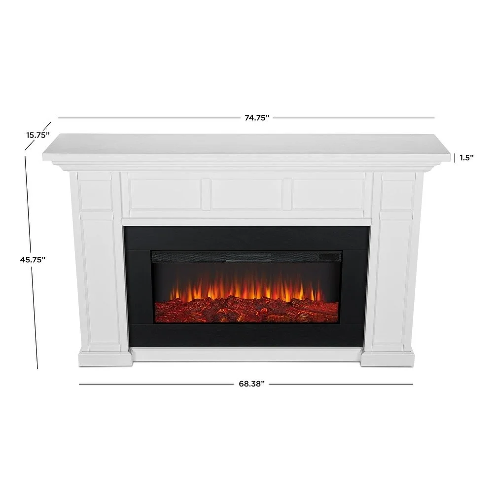 Real Flame Alcott 75″ Landscape Electrics Fireplaces - Image 6