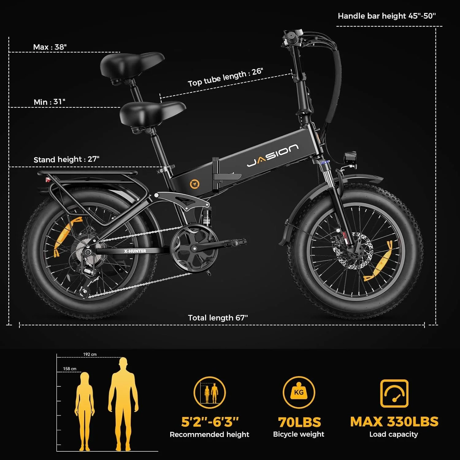 Peak Jasion X- Hunter Electric Bikes. - Image 5