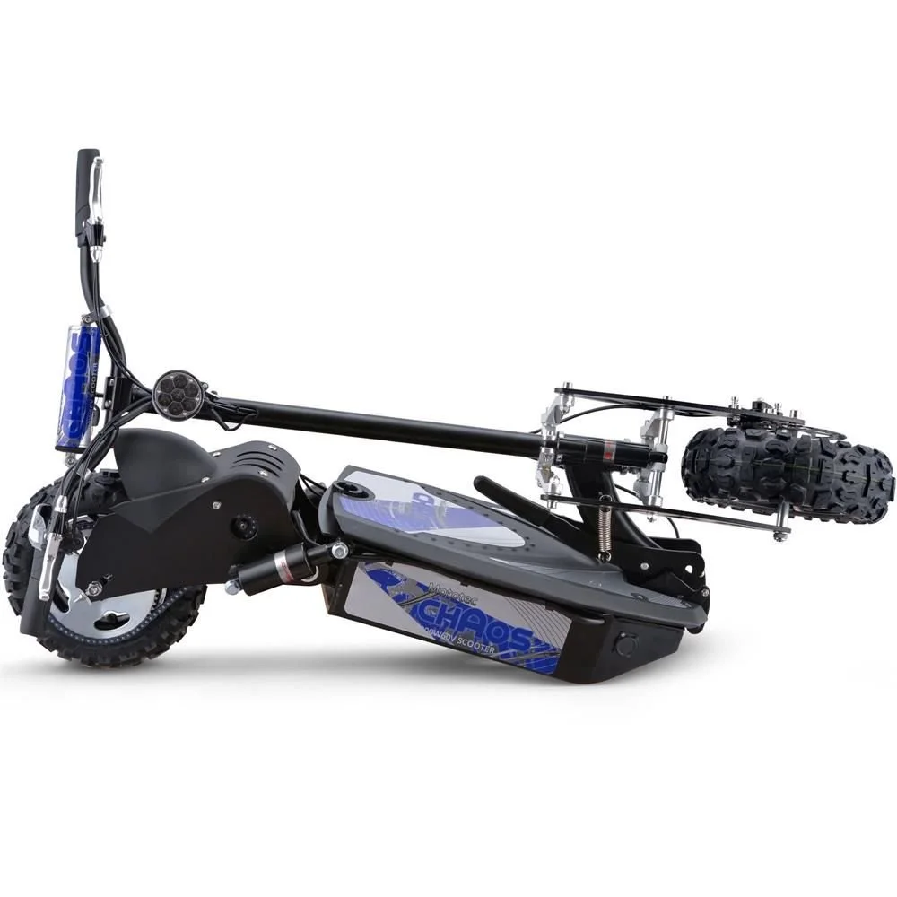 MotoTec Chaos 2000w 60v Lithium Electric Scooters Blacks - Image 4