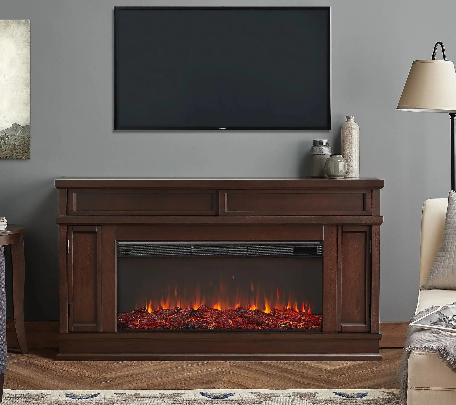 Real Flame Torrey Landscape Electric Fireplaces. - Image 3
