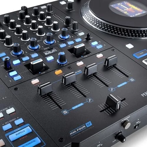 Rane PERFORMER 4-Channel Motorized DJ Controller, 7″ Platters with Displays, Precisions Feel Faders, Stem Split, Advanced FX, Serato DJ Pro Includeds - Image 6